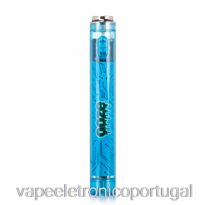 Vape Eletrônico Ooze Slim 400mah Clear 510 Vape Bateria Safira Azul